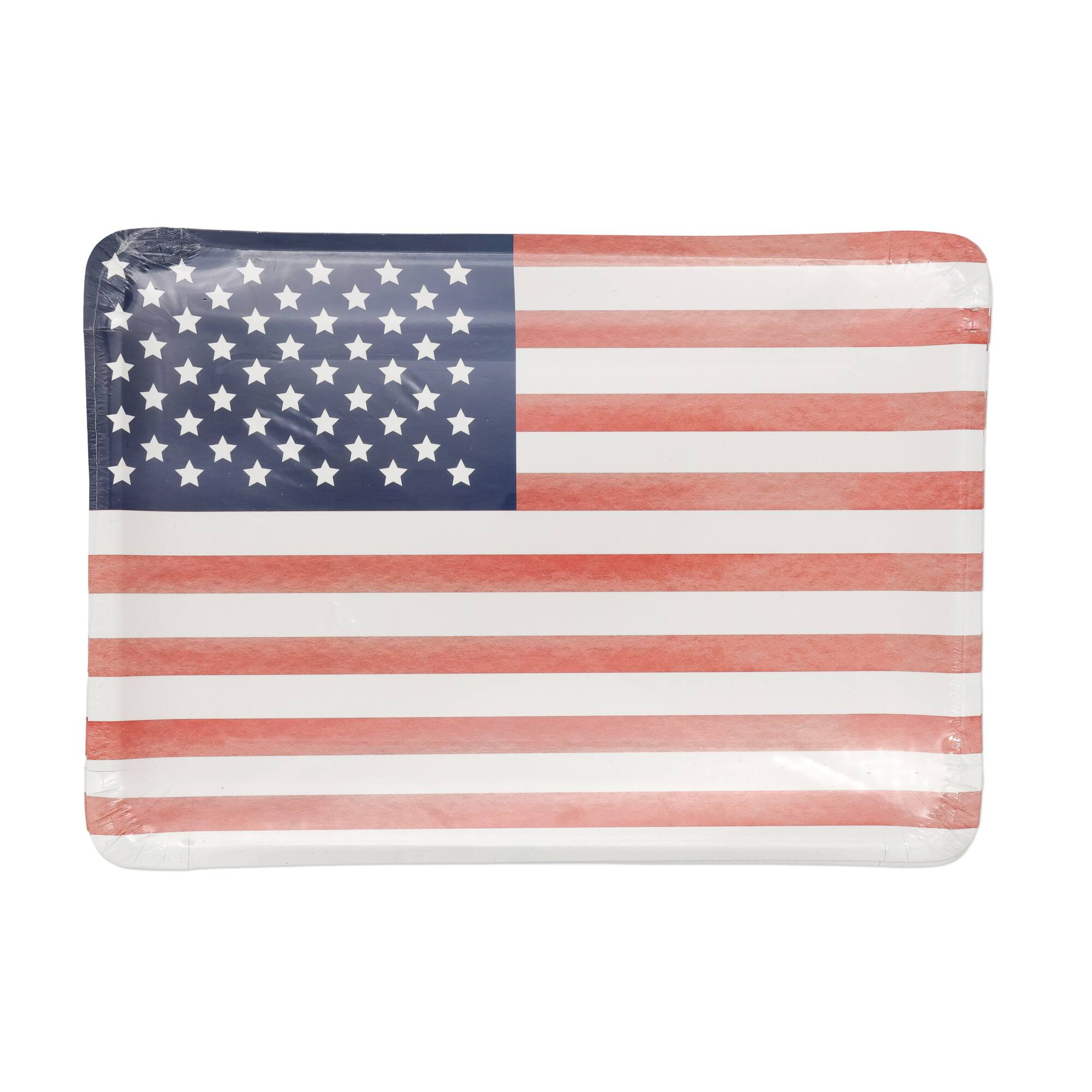 Red, White & Blue USA Flag Dinner Plates, 10ct. by Celebrate It™